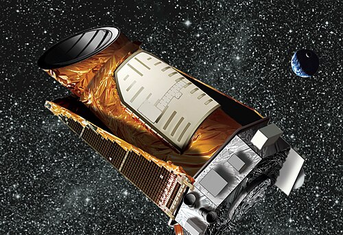 Artist's concept of the Kepler space telescope